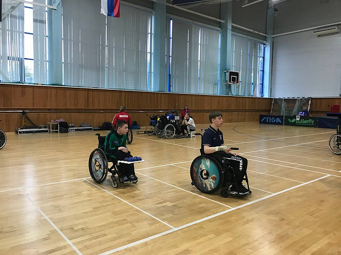 60 спортсменов в г. Алексине на РУТБ «Ока» ведут борьбу за награды первенства России по бочча