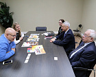 В.П. Лукин, П.А. Рожков в офисе ПКР провели рабочую встречу с руководителями ИД «Советский спорт»