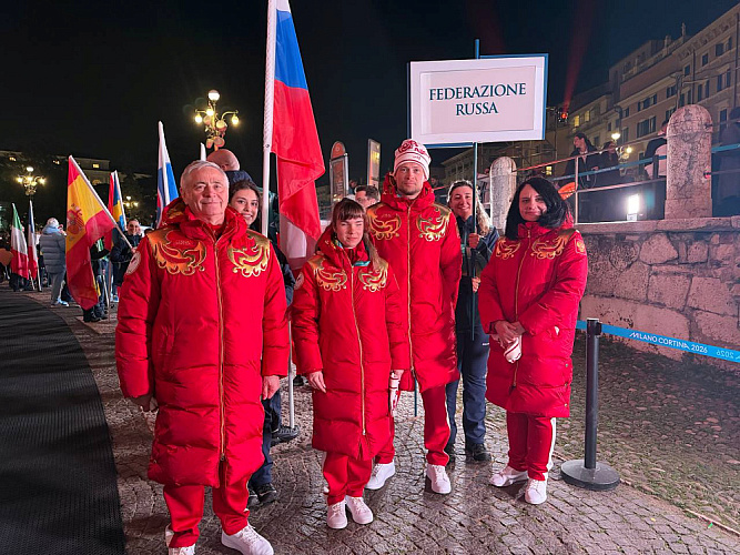 8 золотых, 1 серебряную и 3 бронзовые медали завоевала Паралимпийская команда России на XIV Паралимпийских зимних играх в Италии