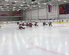 В подмосковном Пересвете состоялся товарищеский матч по следж-хоккею между СХК «Феникс» и СХК «Звезда»