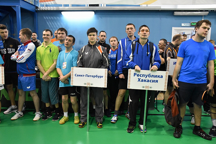 В столице Чувашии состоялась церемония открытия чемпионата России по настольному теннису среди спортсменов с ПОДА, выступающих стоя (6-10 класс)