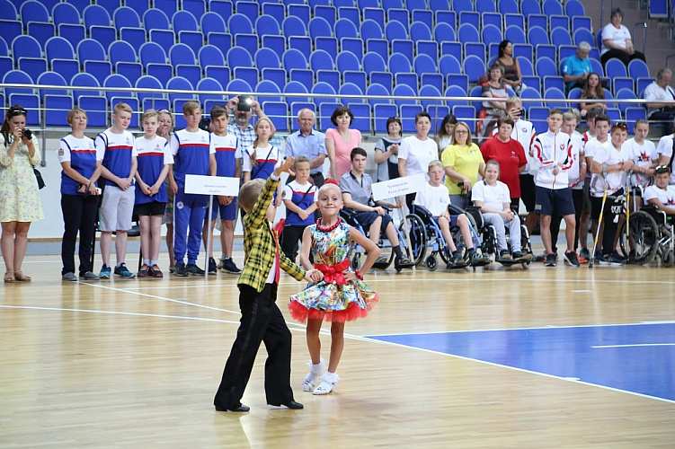 П.А. Рожков в г. Раменском принял участие в церемонии открытия и просмотре соревнований Всероссийской летней спартакиады детей-инвалидов с поражением опорно-двигательного аппарата