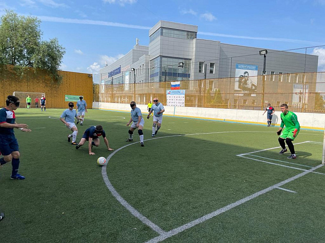  Команда «Московская область-1» стала победителем Летних Игр Паралимпийцев по мини-футболу спорта слепых (В1)