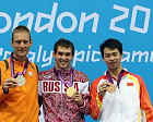 Российская сборная команда на Паралимпийских играх в Лондоне вышла на третье место в неофициальном командном зачете.