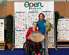 Подмосковная спортсменка Виктория Львова завоевала 2 золотые медали на международных соревнованиях по теннису на колясках во Франции 