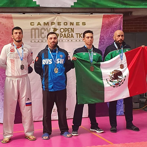 Российские спортсмены завоевали 3 золотые, 1 серебряную и 1 бронзовую медали на открытом чемпионате Мексики по паратхэквондо