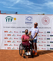 Подмосковная спортсменка Виктория Львова одержала победу на международном турнире по теннису на колясках в Турции
