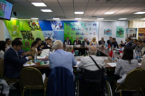 В Актовом зале Паралимпийского комитета России состоялся Круглый стол по обсуждению вопросов антидопинговой деятельности НПК с участием руководителей и представителей НПК, Федерации IWAS