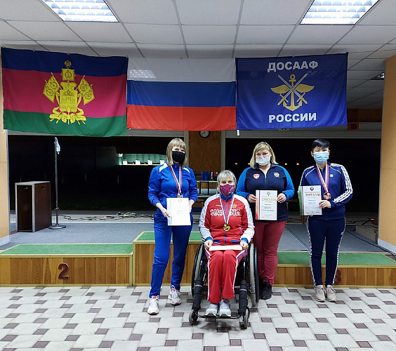 Белгородские пулевики с ПОДА выиграли командный зачет чемпионата России в Краснодаре