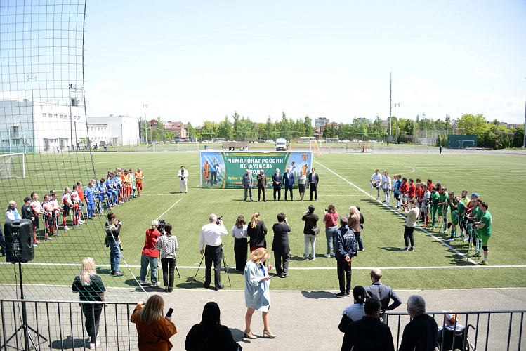 Вице-президент ПКР И.Е. Потехин принял участие в торжественной церемонии открытия I круга чемпионата России по футболу ампутантов
