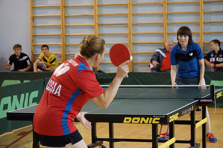 В Саранске определены победители чемпионата России по настольному теннису спорта лиц с ИН