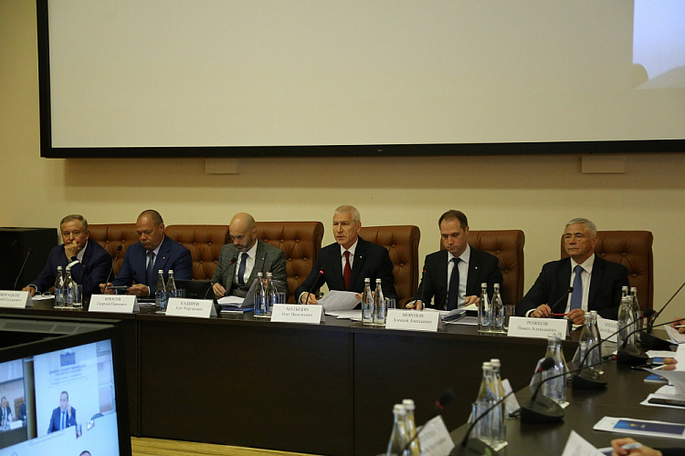 П.А. Рожков в УТЦ «Новогорск» принял участие в заседании коллегии Министерства спорта Российской Федерации