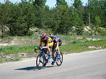 Сборная команда России по велоспорту-тандем (шоссе) спорта слепых приняла участие в Кубке мира в Испании