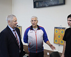 П.А. Рожков в Тренировочном центре спортивных сборных команд России «Озеро Круглое» встретился со сборной командой России по фехтованию на колясках