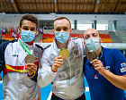 Сборная команда России по плаванию завоевала 25 золотых, 26 серебряных и 32 бронзовые медали и заняла третье место в медальном зачете открытого чемпионата Европы по плаванию МПК