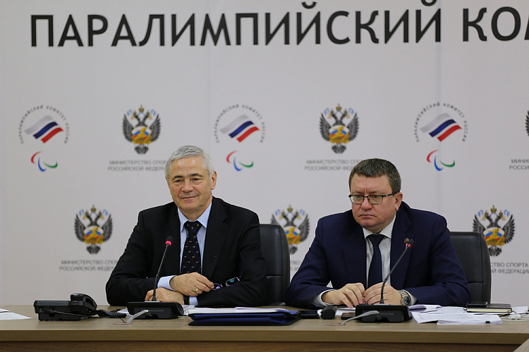 П.А. Рожков провел заседание Исполкома Паралимпийского комитета России