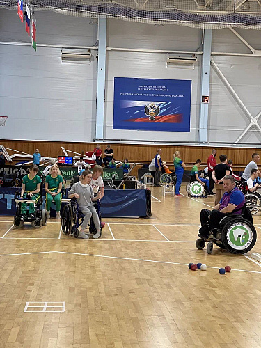 Определены победители и призеры Открытых Всероссийских соревнований по бочча «Мы вместе. Спорт» Определены победители и призеры Открытых Всероссийских соревнований по бочча «Мы вместе. Спорт»