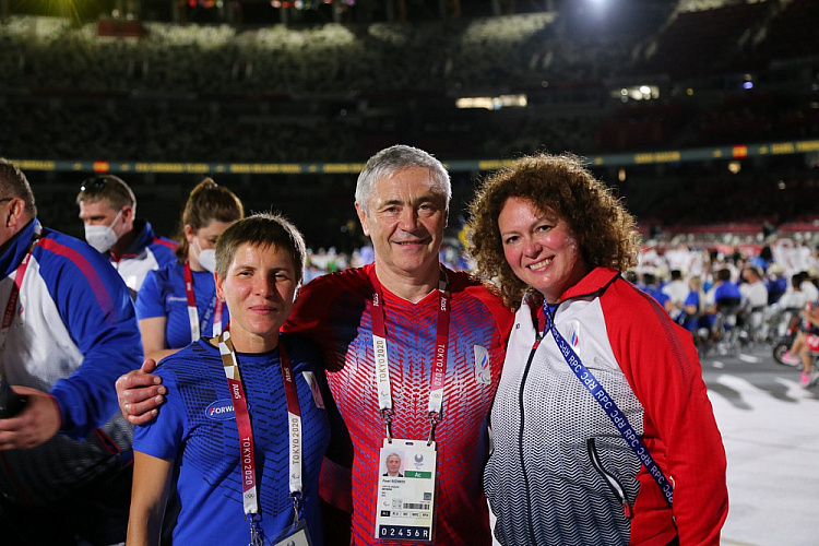 Команда ПКР приняла участие в церемонии открытия XVI Паралимпийских летних игр в Токио