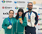 Золотую, серебряную и бронзовую медали завоевали российские паралимпийцы на Кубке мира по пулевой стрельбе