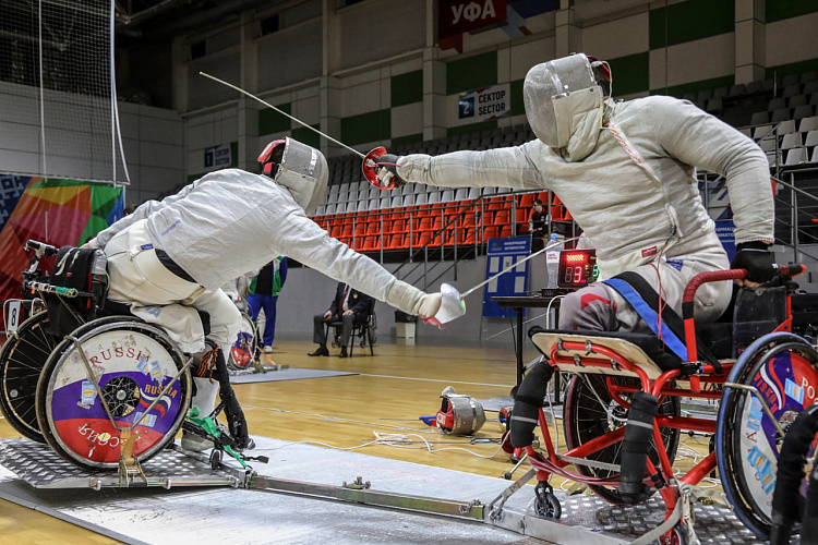 В Уфе завершился Кубок России по фехтованию на колясках 