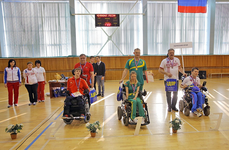 В Алексине определены победители чемпионата России по бочча
