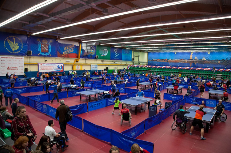В Санкт-Петербурге пройдут Кубок России и Всероссийские соревнования «Кубок Петра I» по настольному теннису спорта лиц с ПОДА