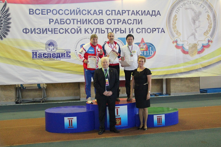 П.А. Рожков принял участие в награждении чемпионов и призёров первого соревновательного дня Первой Всероссийской спартакиады работников отрасли физической культуры и спорта Российской Федерации
