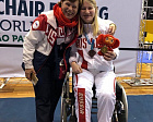 1 золотую, 5 серебряных и 8 бронзовых медалей завоевала сборная команда России по фехтованию на колясках на Кубке мира в Бразилии