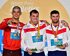 Андрей Вдовин и Владимир Свиридов завоевали золотые медали в 7 день чемпионата мира по легкой атлетике МПК в Дубае