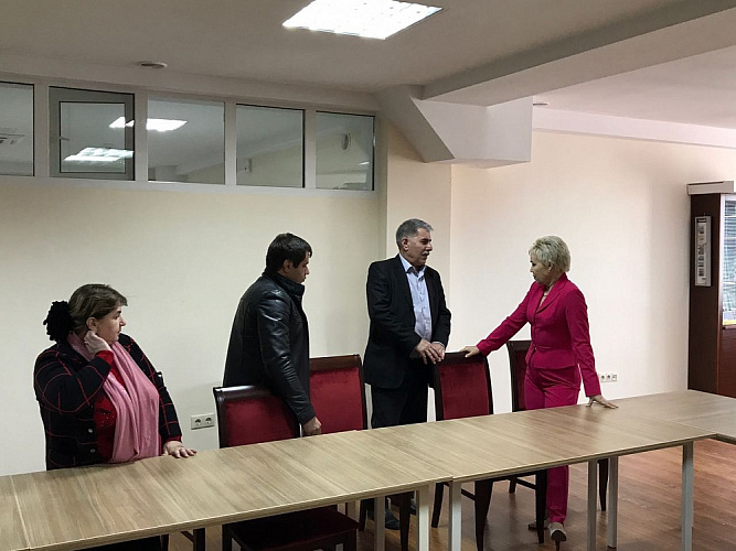 Р.А. Баталова встретилась со спортсменами-паралимпийцами Республики Дагестан