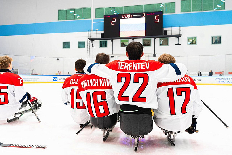 Сборная России по следж-хоккею - победитель Кубка Континента 2025