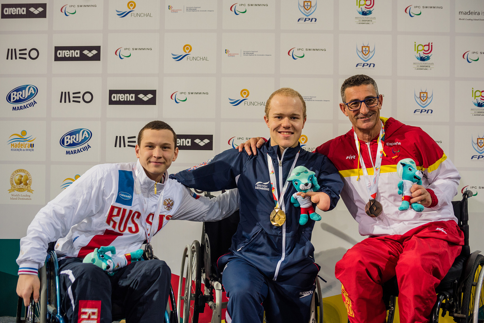 Россияне выиграли 30 золотых медалей, 30 серебряных и 25 бронзовых на чемпионате Европы по плаванию спорта лиц с ПОДА, нарушением зрения и ИН в Португалии 