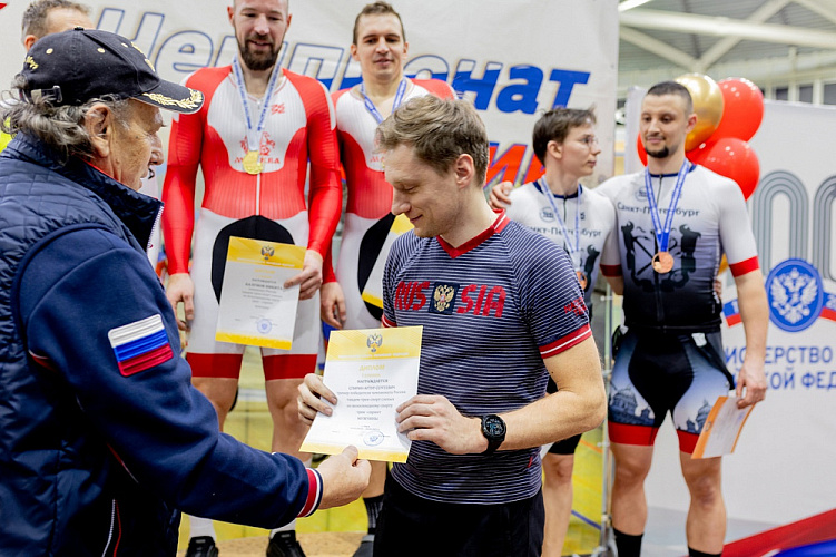 Определены победители и призеры чемпионата России по велоспорту-тандем спорта слепых