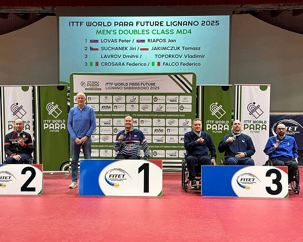 23 медали российские паралимпийцы завоевали на международных соревнованиях по настольному теннису спорта лиц с ПОДА и ЛИН