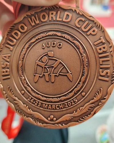 3 золотые, 2 серебряные и 5 бронзовых медалей завоевали российские атлеты на Кубке мира по дзюдо спорта слепых 