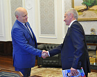 В г. Омске состоялась встреча П.А. Рожкова с Губернатором Омской области В.И. Назаровым