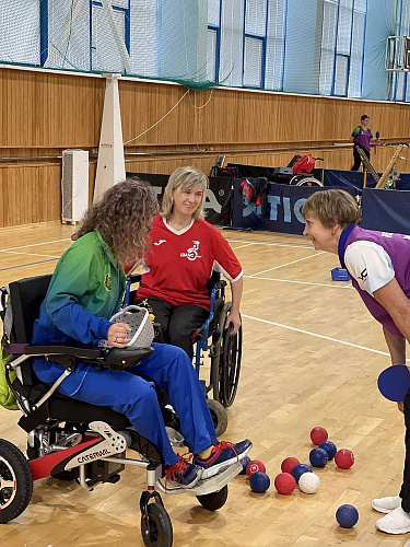 Определены победители и призеры Открытых Всероссийских соревнований по бочча «Мы вместе. Спорт» Определены победители и призеры Открытых Всероссийских соревнований по бочча «Мы вместе. Спорт»