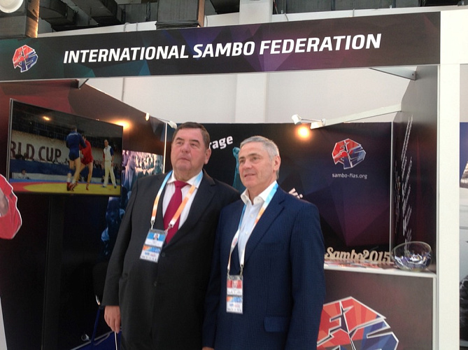 П.А. Рожков в г. Сочи принял участие в международной конвенции «Спортаккорд», в рамках которой провел ряд встреч с президентами международных спортивных организаций П.А. Рожков в г. Сочи принял участие в международной конвенции «Спортаккорд», в рамках которой провел ряд встреч с президентами международных спортивных организаций