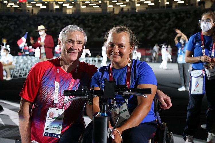 Команда ПКР приняла участие в церемонии открытия XVI Паралимпийских летних игр в Токио