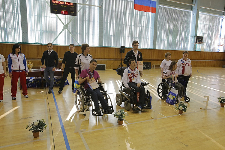 В Алексине определены победители чемпионата России по бочча