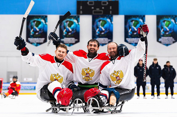 Сборная России по следж-хоккею - победитель Кубка Континента 2025