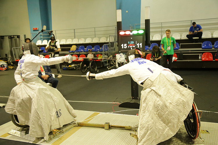 Завершились финальные встречи по фехтованию на колясках Летних игр паралимпийцев “Мы вместе. Спорт"  