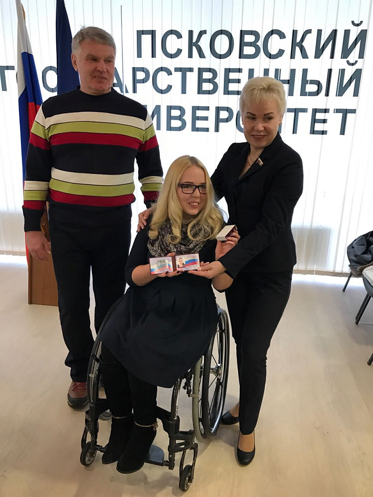 Р.А. Баталова совершила рабочую поездку в г. Псков с целью развития паралимпийского спорта в Псковской области