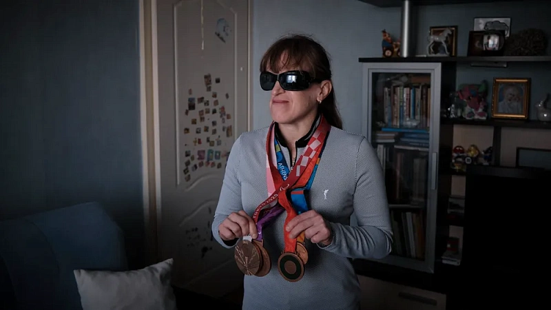 Без границ: Невидимые миры. Четырехкратный призер Паралимпийских игр Виктория Потапова не знает, как выглядит награда, но знает, как ее добыть