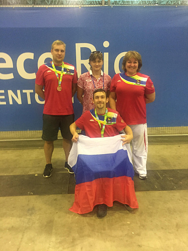 Россиянин Михаил Гутник завоевал бронзовую награду на тестовых соревнованиях Паралимпийских игр-2016 в Бразилии по бочча