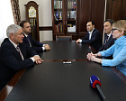 Президент ПКР П.А. Рожков встретился с Председателем Парламента Кабардино-Балкарской Республики Т.Б. Егоровой