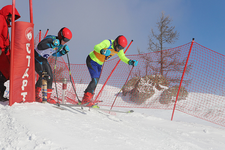 Итоги чемпионата России по горнолыжному спорту слепых 