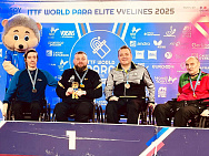 2 серебряные и 2 бронзовые медали завоевали российские паралимпийцы на международных соревнованиях по настольному теннису во Франции