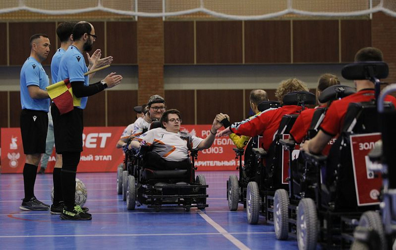 В Московской области определили победителей предварительного этапа FONBET чемпионата России по футболу на электроколясках