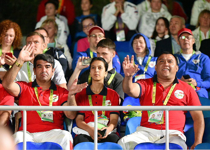 В Сочи состоялась торжественная церемония закрытия Летних Игр Паралимпийцев «Мы вместе. Спорт»